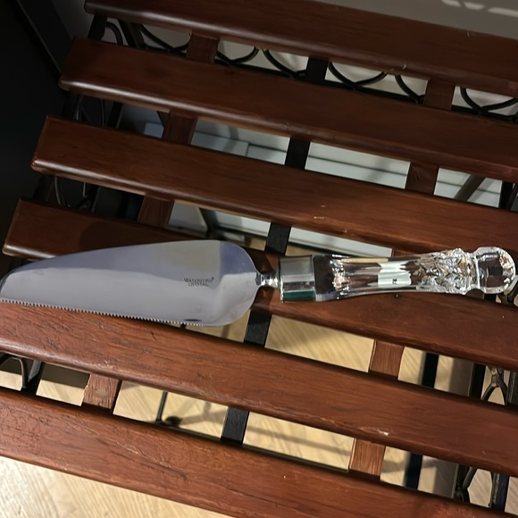 Waterford Crystal cake server